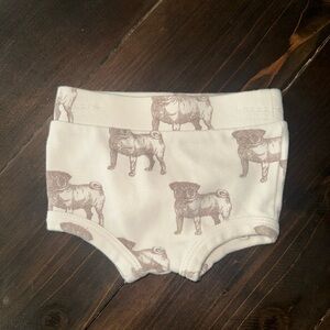 Kate Quinn 100% Organic Cotton Pug Bummies Size 0-3 Month